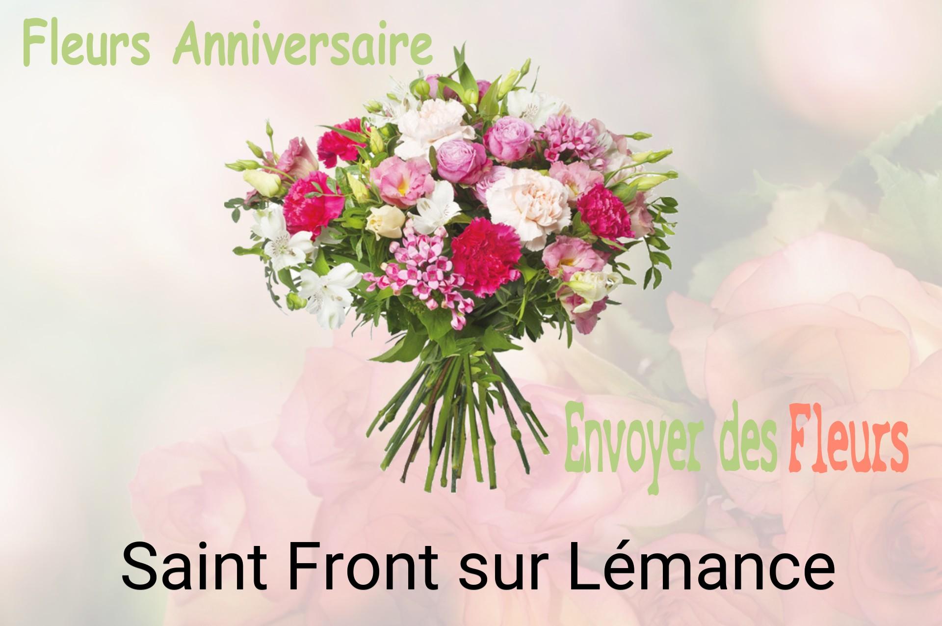 Bouquet de fleurs d’anniversaire livré à Saint-Front-sur-Lémance