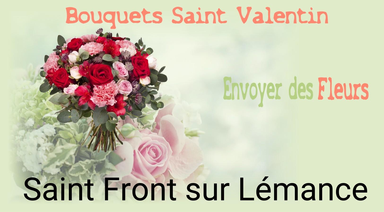 Roses de Saint-Valentin livrées à Saint-Front-sur-Lémance